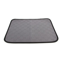 Kennel Mat Large Dogs Urine Pad Washable Dog Pee Pad-Gray L