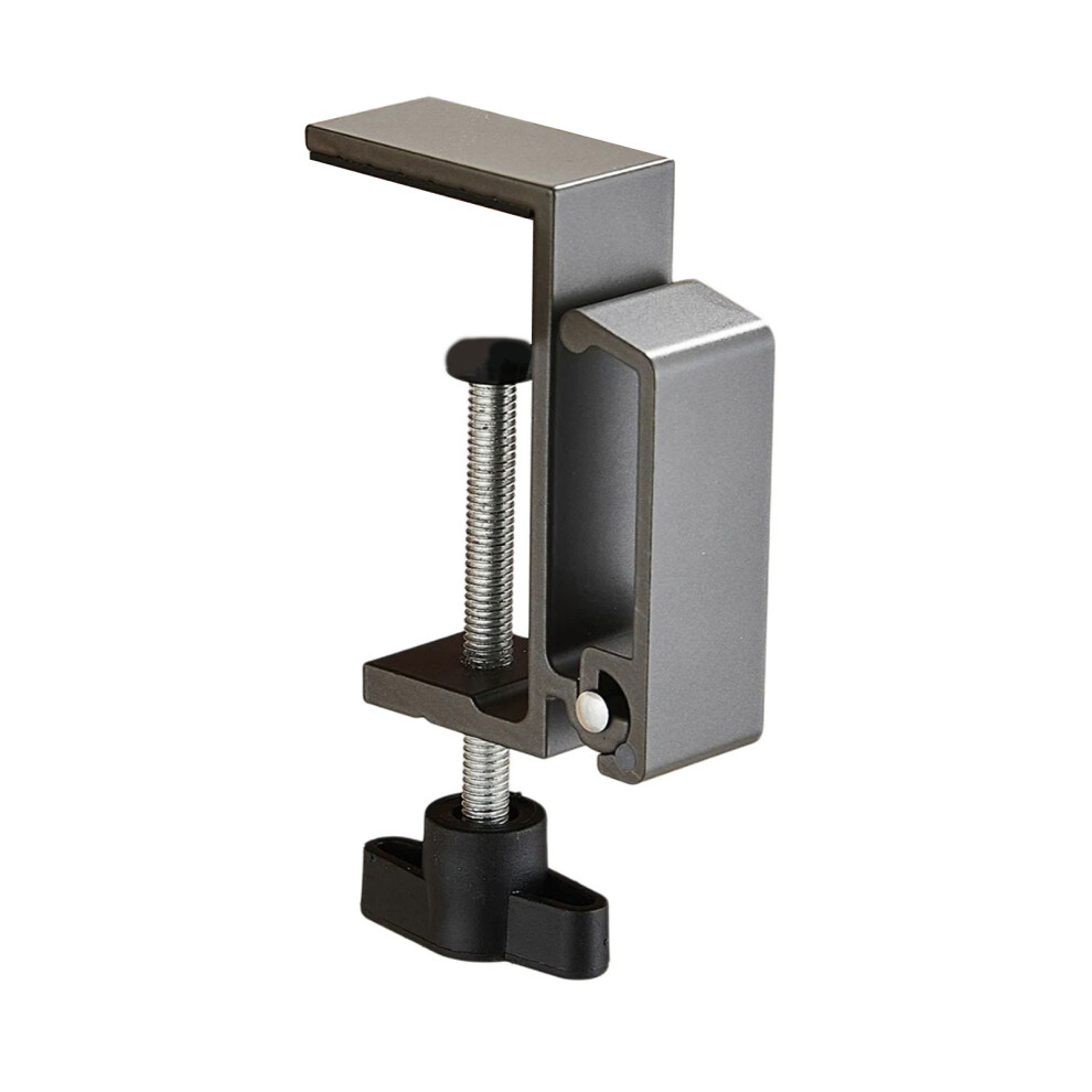 Aluminum Alloy Retractable Earphone Stand With Foldable- Gray 7709000215492