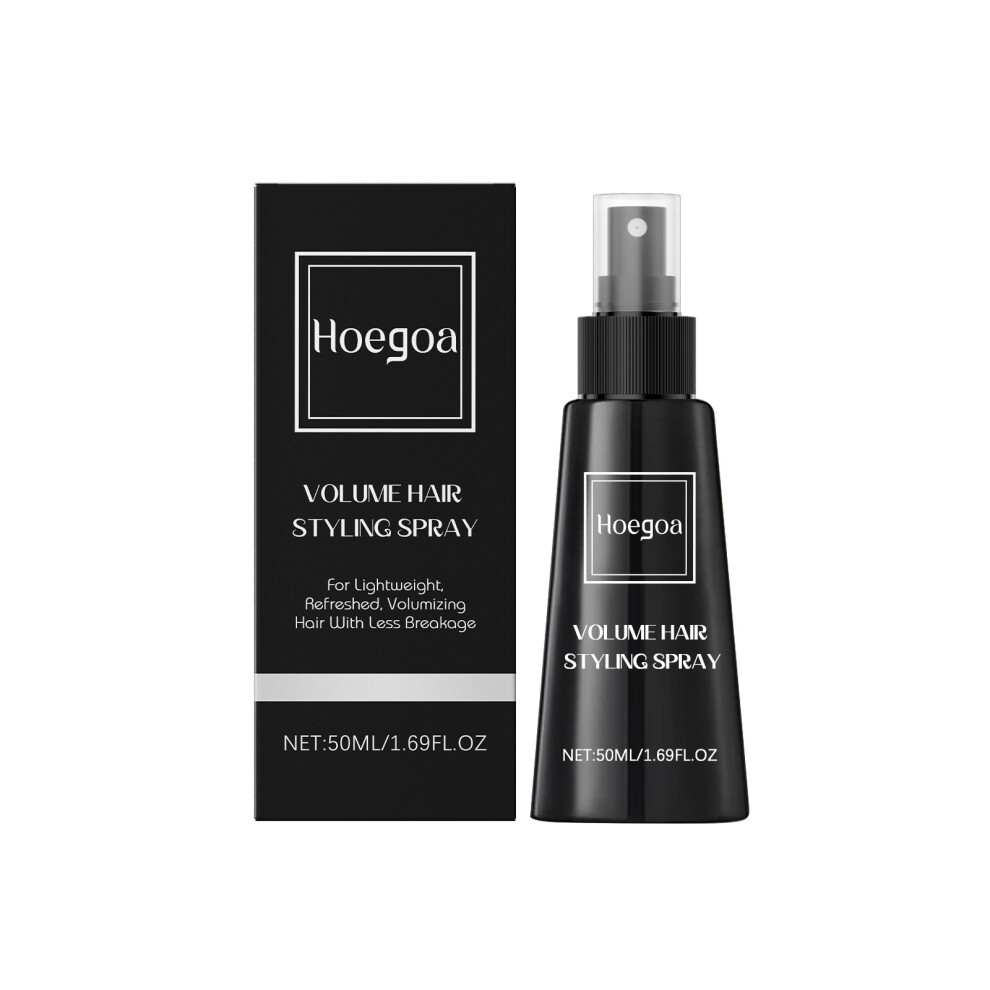 Volumizing Hair Spray Moisturizes Shiny Fluffy Hair