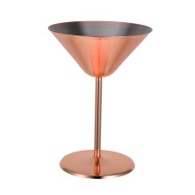 Stainless Steel Martini Cup Metal Cocktail Goblet For Parties Unique Design Barware Easy To Maintain