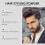 Herren-Haar-Textur-Pulver, 3D nicht klebend 3