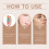 Double Head Contouring Blush Stick Soft Mist Portable 6