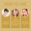 Goldene Augenmaske, straffend & pflegend 6
