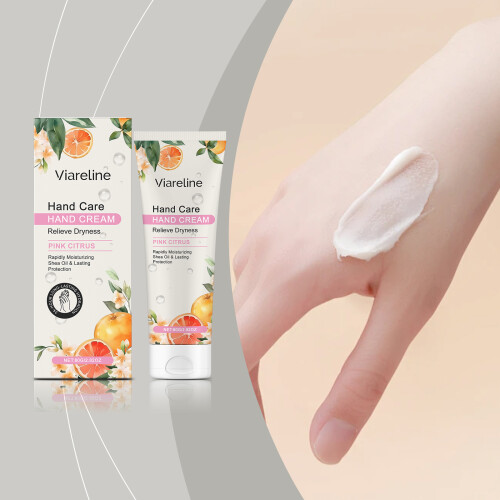 Grapefruit Fruit Essence Hand Cream Anti-Cracked Hands & Feet 1