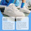White Shoe Foam Cleaner: Removes Stains, No Damage, Includes Brush 4
