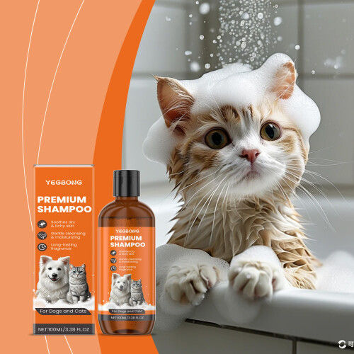 Haustiershampoo - Mild, gegen Geruch, pflegt das Fell 1