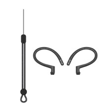 Ergonomic No Toxic Silicone Ear Enhancers Customized-Black