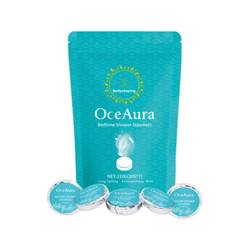 Peppermint Shower Tablets: Firming, Lightens Skin Sleep Bath