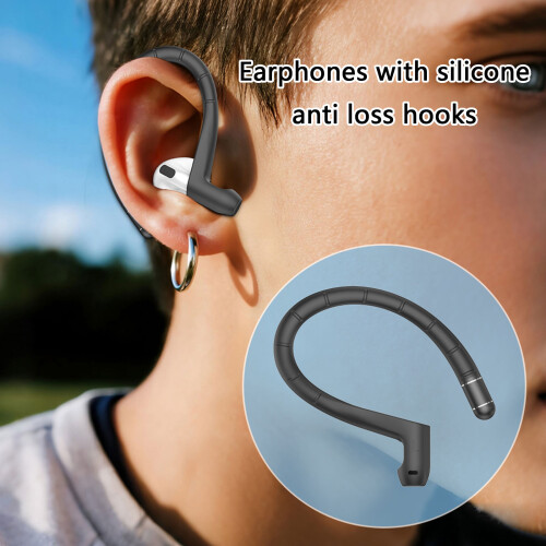 Ergonomic No Toxic Silicone Ear Enhancers Customized-Black 2