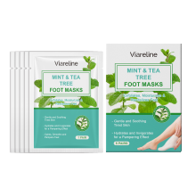 Mint Exfoliating & Moisturizing Foot Mask for Silky Soles
