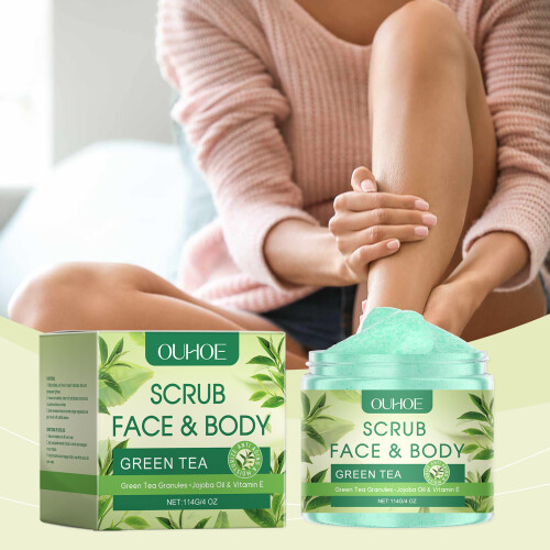 Grüntee-Peeling für glatte Gesichtshaut und Körper 1