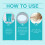 Peppermint Shower Tablets: Firming, Lightens Skin Sleep Bath 6