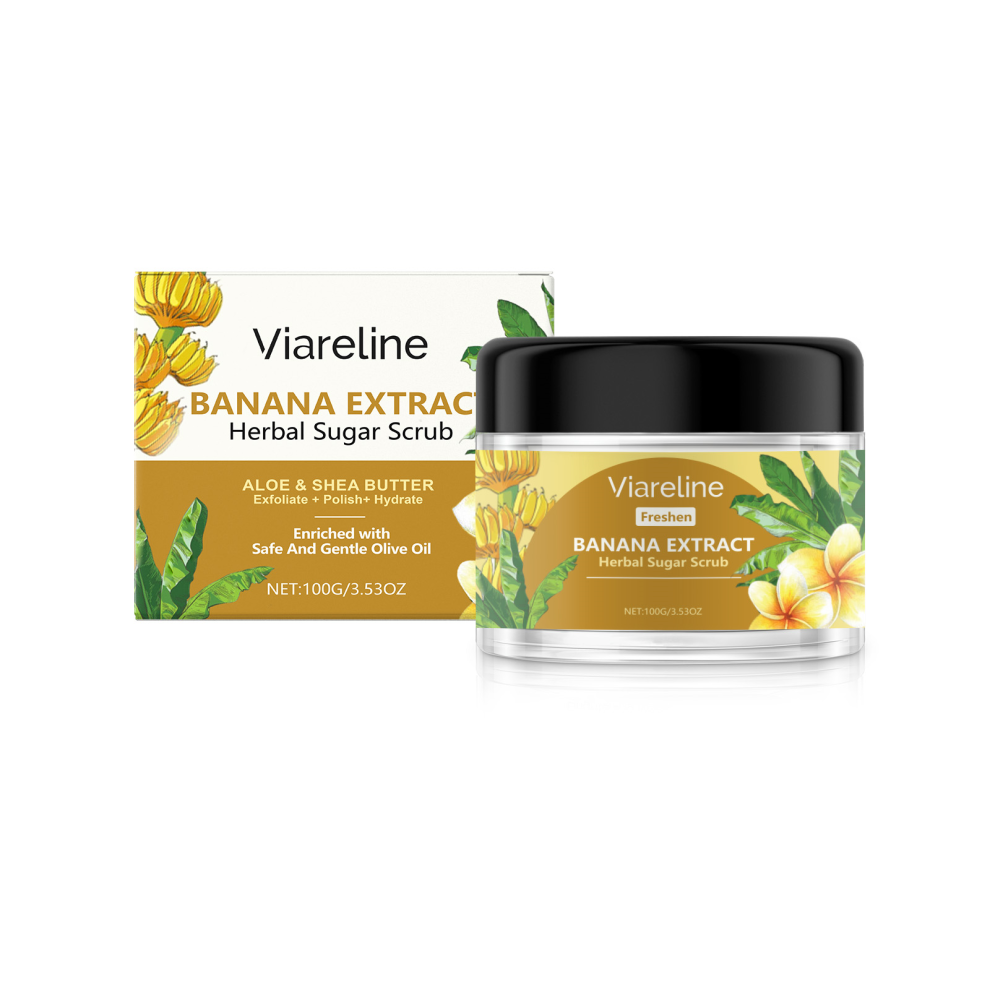 Banana Body Scrub: Exfoliates Dead Skin, Hydrates