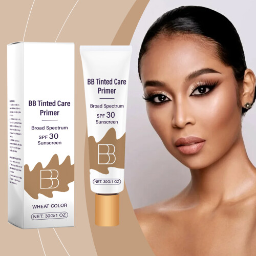 Protective BB Cream Wheat Color, Hides Blemishes & Moisturizes 1