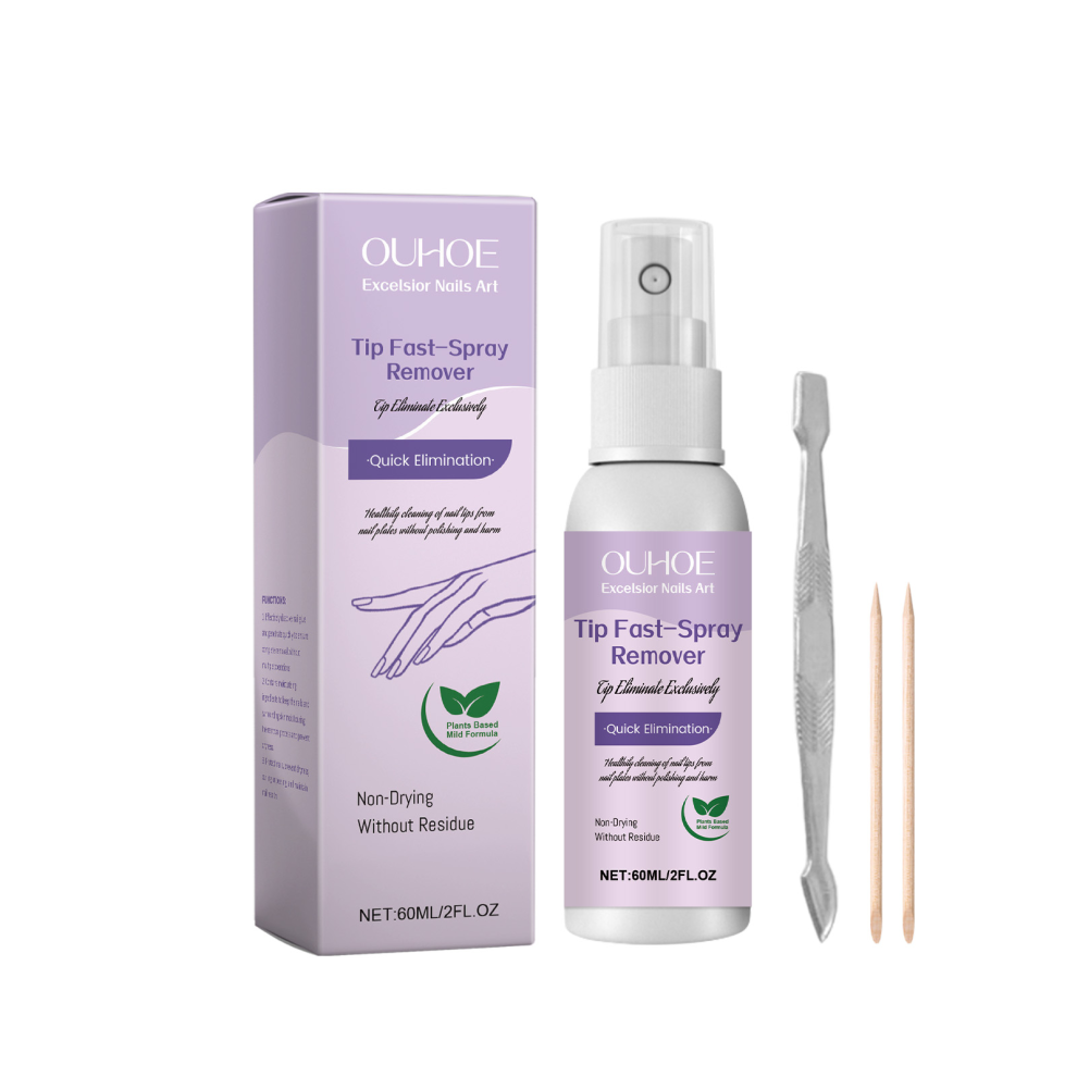Gentle Nail Polish Remover for Home or Salon Use