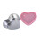 Practical Stainless Steels Sweet Holders Unique Heart-1900ml 1