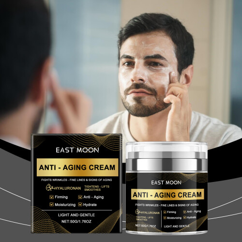 Herren-Anti-Aging-Creme, tief feuchtigkeitspendend, straffend 1