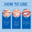 Mint Toothpaste Tablets for Yellow Stain Removal & Brightening 6