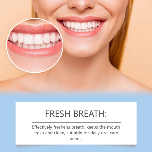 Mint Toothpaste Tablets for Yellow Stain Removal & Brightening 2