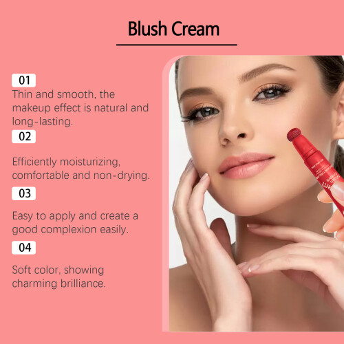 Cherry Monochrome Glitter Blush - Natural Radiance 2