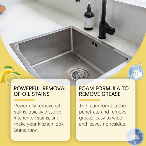Kitchen Heavy Oil Foam Cleaner 2