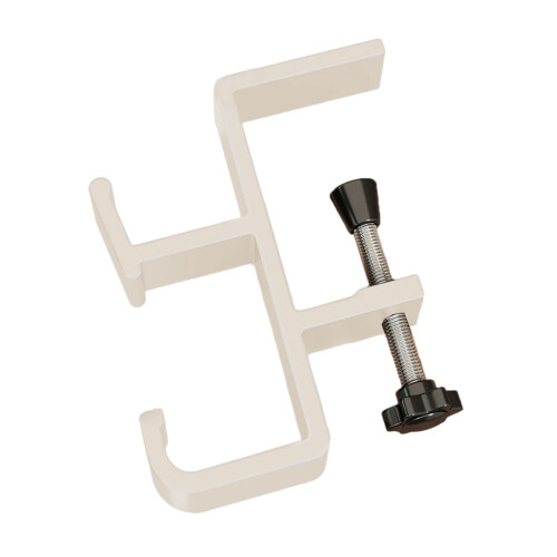 Support de casque Portable, crochet latéral de-Blanc de lait
