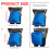 Large Capacity Fruit Picking Bag Folded Mushroom-50x50cm 3