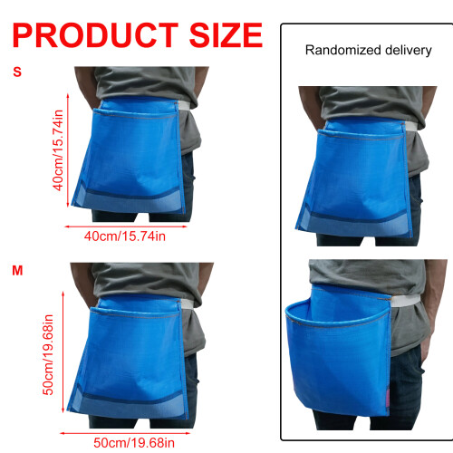 Large Capacity Fruit Picking Bag Folded Mushroom-50x50cm 2