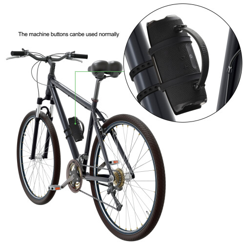 Support sonore ergonomique résistant à l'eau, pince de vélo 1