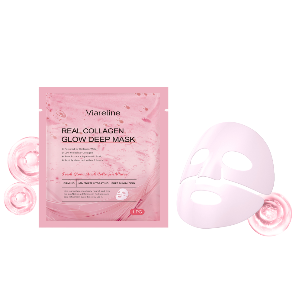 Collagen Moisturizing Mask (Bag), Daily Hydrating & Lifting