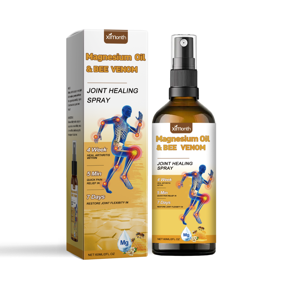 Bee Venom Body Care Spray for Wrist & Knee Discomfort, Daily Massage