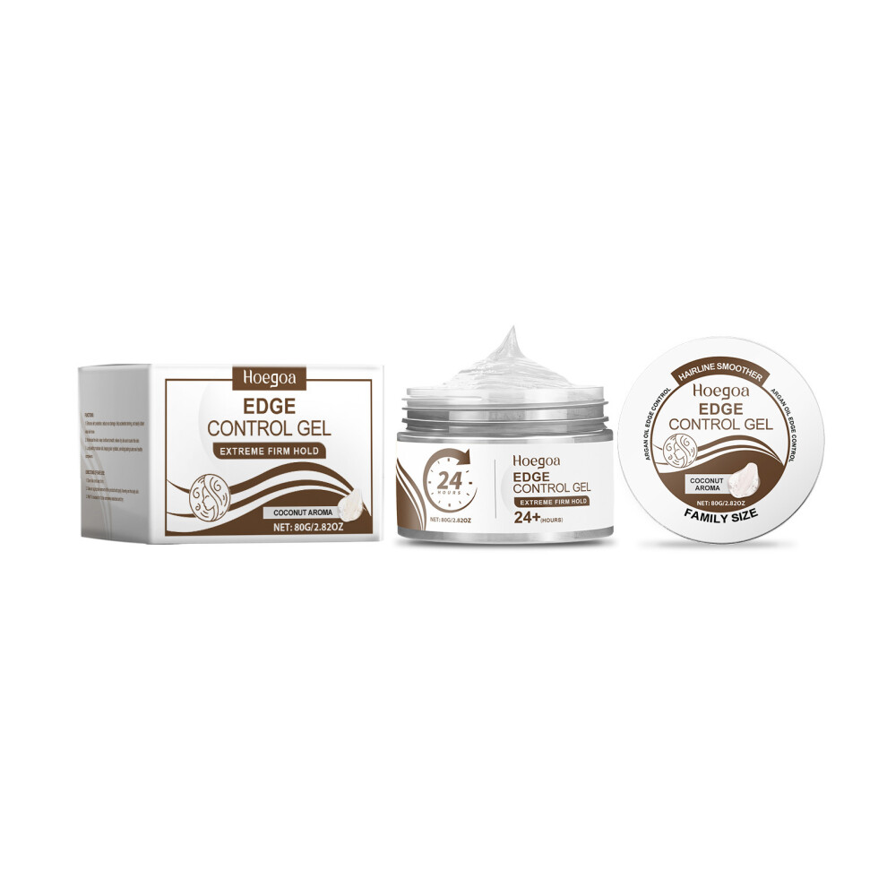 White Coconut Oil Styling Gel For Broken Hair & Bangs