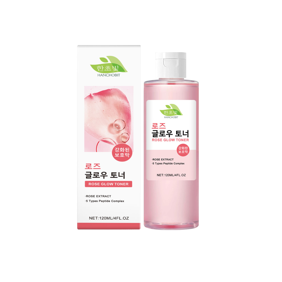 HANCHOBIT Rose Brightening Toner, Refreshing & Hydrating