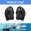 Swimming Hand Paddle, Adjustable Training Aid for Adults 4