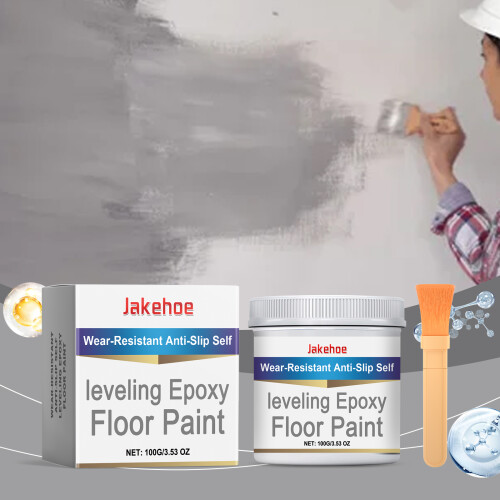 Gray Wear-Resistant Floor Paint 1