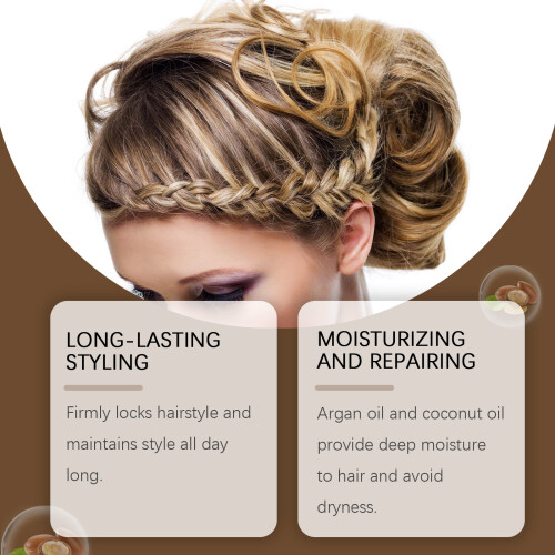 Kokosöl-Styling-Gel bei splissigem Haar & Pony 2