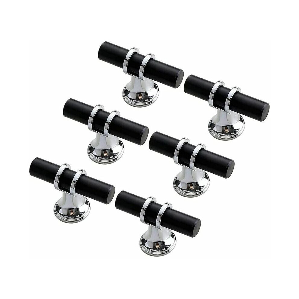 Cabinet Beautifiers, Durable Cabinet Hardware With Matte Black Drawer Knobs, Ideal For Updating Furniture (6 Pack) 9198585920743