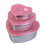 Romance Heart Shape Bowl Unique Cake Storage Holders for-350ml 2