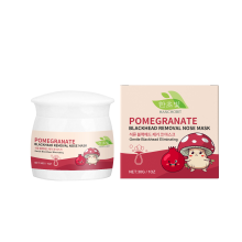 Pomegranate Blackhead Nose Mask, Plant Essence Adsorbs Blackheads