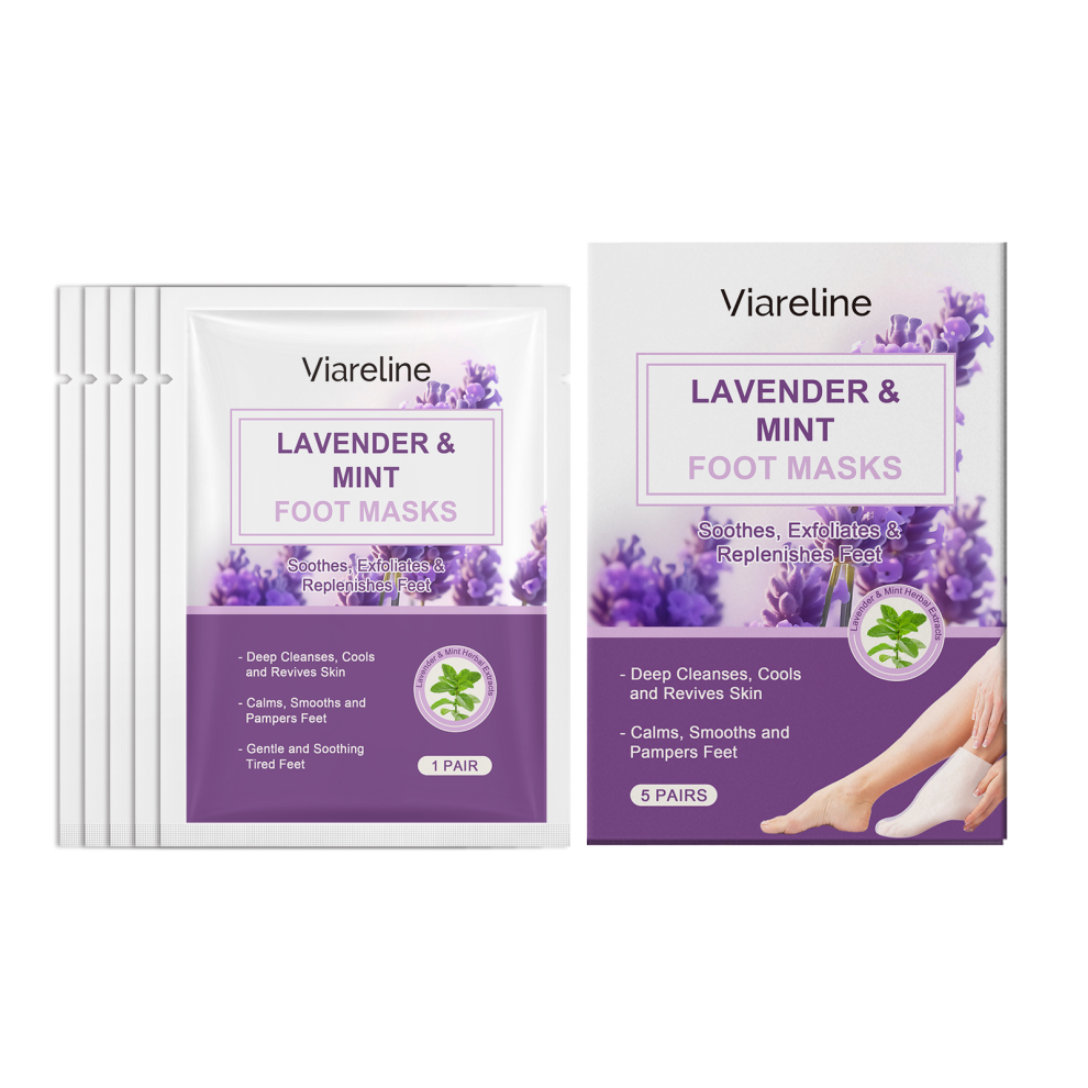 Lavender Moisturizing Foot Mask - Soothes & Smooths Feet