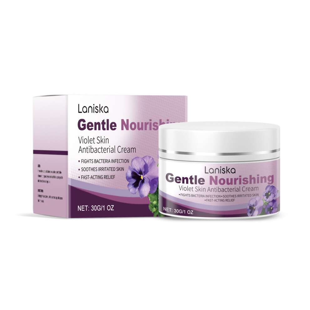 Cream Violet Body Moisturizing Herbal Nourishing