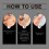Men's Deodorant Stick, Cleanses Moisturizes Refreshing Fragrant 6