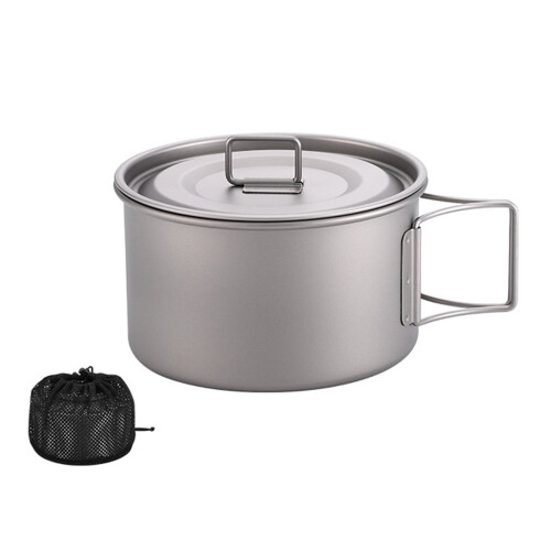 Titaniums Camping Bowl Herbruikbare maaltijddragers met-450 ml