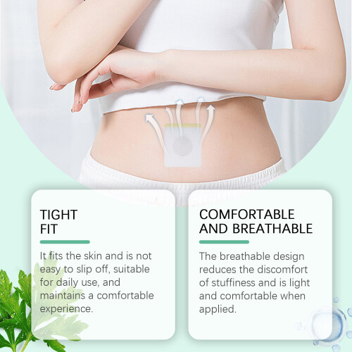 Herbal Belly Button Patch, Lightweight Body Care for Curvy Figures 2