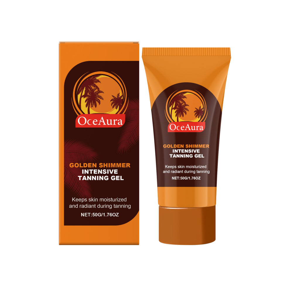 Black Help Gel Outdoor Tan Skin Moisturizing Shining Tanning