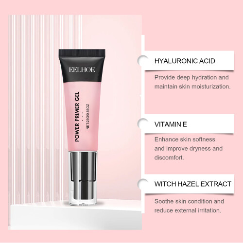 Aufhellendes & straffendes Gel, hydratisierender Make-up-Primer 2