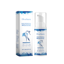 Hair Removal Foam Mousse Gently Moisturizes Skin All Over