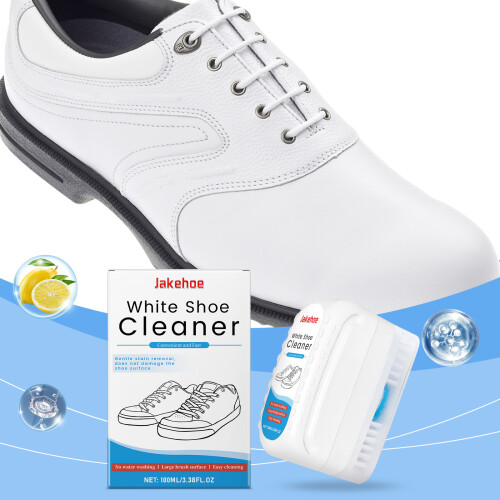 Kleine weiße Schuhputzbürste für Sneaker 1