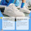 Kleine weiße Schuhputzbürste für Sneaker 4