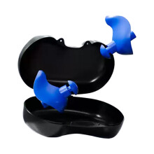 Water Ear Plugs, 2 Pack Silicone Spiral Earplugs, Swimming Accessories Blue